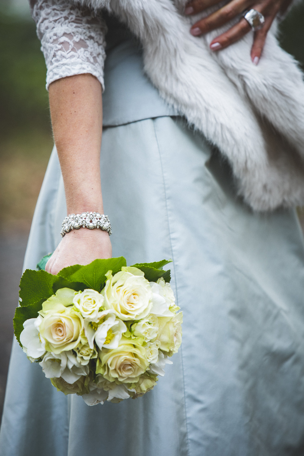 Edelweiss Wedding Bracelet