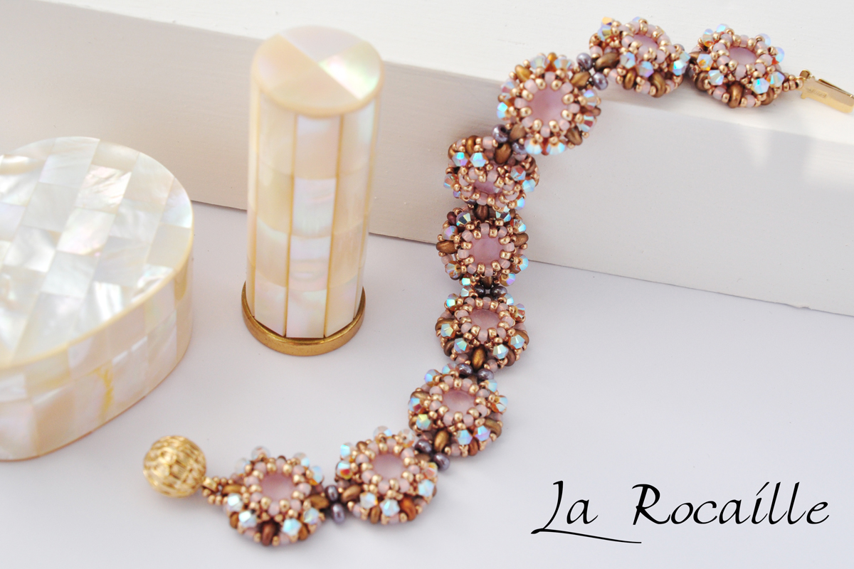 Bracelet Lorina - rose version