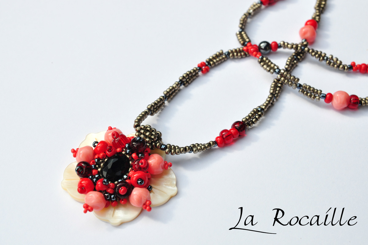 Necklace Coral Berries